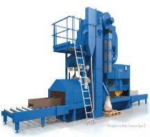 Wheelabrator - Roller Conveyor Shot Blaster