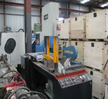 USED Cosen Double Mitre Vertical Bandsaw M1153 