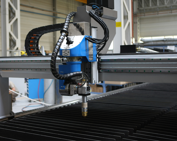 Ermak CNC Plasma Machine Bridge Detail